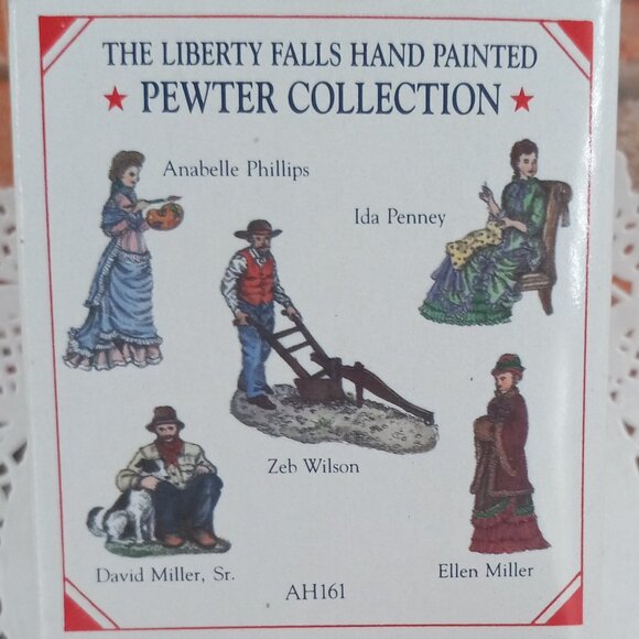 Liberty Falls Hand Painted Pewter Collection - Picture 2 of 6